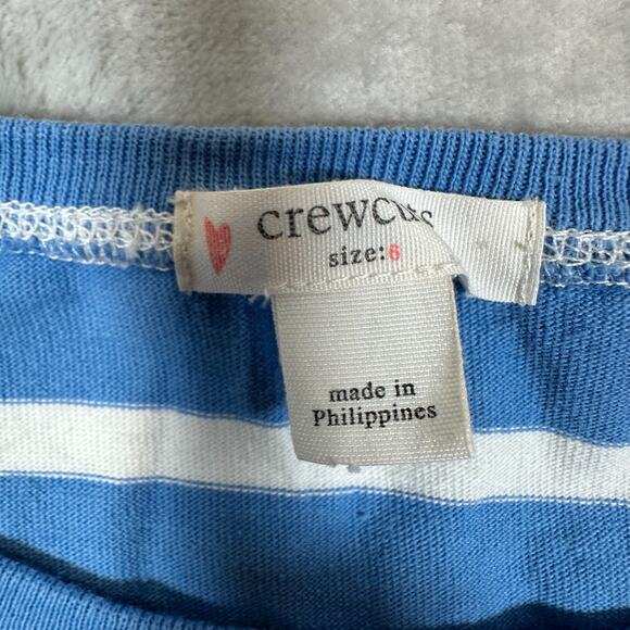 Crewcuts Girls Dress Size 6 Lot of Two Dresses PInk, Blue & White w Pockets - Picture 4 of 8